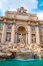 Fountain of Trevi , Rome Masterpiece , Magnificent Sculptures