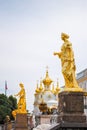 The magnificent fountains of Peterhof