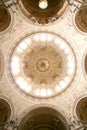 Magnificent interior ceiling cathedral