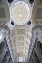 Magnificent interior ceiling cathedral Royalty Free Stock Photo