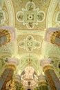 Magnificent interior ceiling cathedral