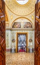 Magnificent interior of the Hermitage Museum in St Petersburg, Russia