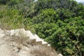 An old abandoned staircase. Selmun, Il-Mellieha, Malta