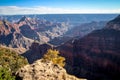 Multicoloured rocks with dozens of layers in Grand Canyon