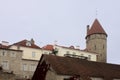 Magnificent landscape of the old town of Tallinn, Estonia