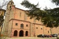 Magnificent Main Facade Of The Collegiate Church In Medinaceli.