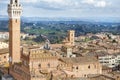 Magnificent medieval Siena,Tuscany, Italy
