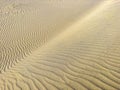 the magnificent mystical texture of the patara sand dunes