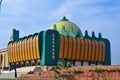 magnificent orange mosque