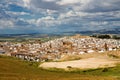 Magnificent panorama of Alora town in Andalusia