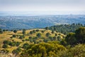 Magnificent panorama of Villanueva De Algaidas Royalty Free Stock Photo