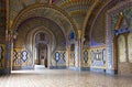 The magnificent Peacock Room inside the Sammezzano abandoned Castle Royalty Free Stock Photo