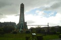 Magnificent Photo Of A Monument In Getxo Taken With The Beginning Of The Rain. Architecture History Travel.