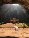 An amazing temple inside a hidden cave near Hua Hin, Thailand