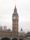 Magnificent Shot Of The Big Ben In London.