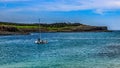 Magnificent and special seascape of basalt coast