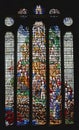 Magnificent Stained Glass Window in Christchurch Great Hall Rest