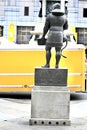 King Ashurbanipal statue Civic Center San Francisco 4 Royalty Free Stock Photo