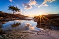 Sunset at Thasos island, Greece