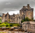 Eilean Donan Castle near the town of Dornie, Scotland