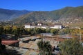 Incredible Thimphu Dzong And Landscape, Bhutan