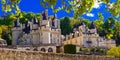 Magnificent Usse castle - famous castles of Loure valley, france