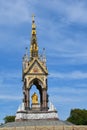 The Prince Albert memorial in Hyde park, London Royalty Free Stock Photo