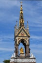 The Prince Albert memorial in Hyde park, London Royalty Free Stock Photo