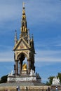 The Prince Albert memorial in Hyde park, London Royalty Free Stock Photo