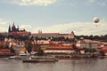 The magnificent view from the Charles Bridge to Mala Strana
