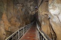Magnificent view of the internal part of Kelam Cave in Perlis Royalty Free Stock Photo
