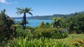 Magnificent views of the lake Tarawera, Rotorua, New Zealand
