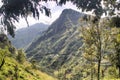 View over the mountains in Ella, Sri Lanka Royalty Free Stock Photo