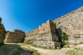 Magnificent walls of medieval city of Rhodes, Greece Royalty Free Stock Photo
