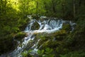 Magnificent waterfall located in France