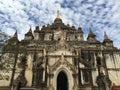 Magnificent white palace combined with temples