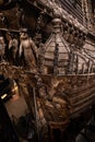 The magnificent wooden Vasa warship salvaged from the sea and displayed at Vasa Museum. Royalty Free Stock Photo