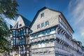 Magnified Historic House Facade in Goslar Royalty Free Stock Photo