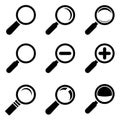 Magnifier Glass Icons