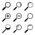 Magnifier Glass Icons