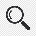 Magnifier icon vector illustration