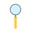 Magnifier icon. Cartoon illustration of magnifier vector icon for web design