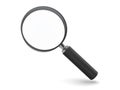 Magnify glass Royalty Free Stock Photo