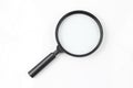 Magnify Glass on White background Royalty Free Stock Photo