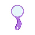 magnify magnifying glass cartoon vector illustration