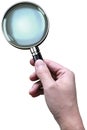 Magnifying Glass in Hand