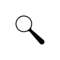 magnifying glass icon. Logo element illustration.magnifying glass symbol design. colored collection. magnifying glass concept. Can Royalty Free Stock Photo