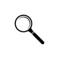 magnifying glass icon. Logo element illustration.magnifying glass symbol design. colored collection. magnifying glass concept. Can Royalty Free Stock Photo