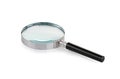 Magnifying glass isolated on white background