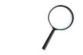 Magnifying glass isolated on white background